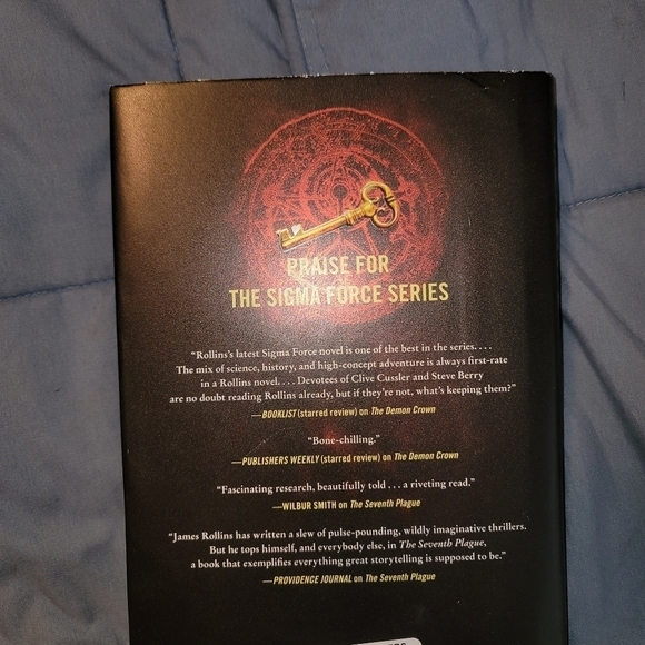 JAMES Rollins Crucible Hardcover Book - Picture 2 of 2